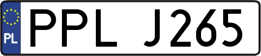 PPLJ265