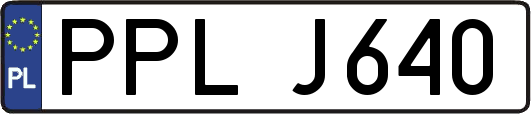 PPLJ640