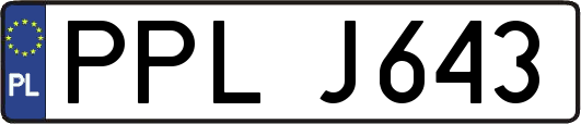 PPLJ643