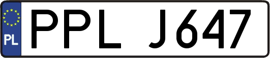PPLJ647