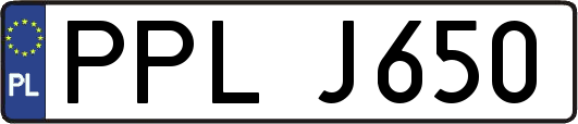 PPLJ650