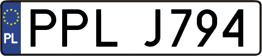 PPLJ794