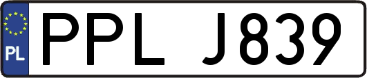 PPLJ839
