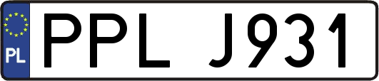 PPLJ931