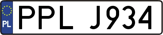 PPLJ934