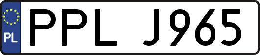 PPLJ965