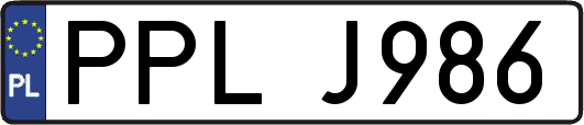 PPLJ986