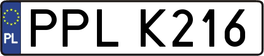 PPLK216