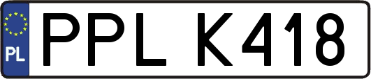PPLK418