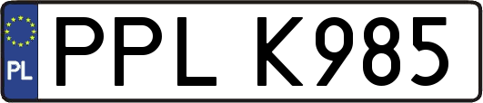 PPLK985