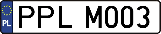 PPLM003