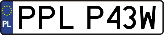 PPLP43W
