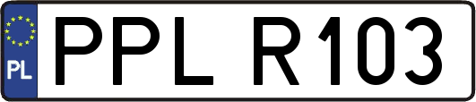 PPLR103