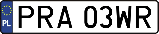 PRA03WR