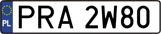 PRA2W80