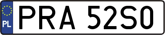 PRA52S0