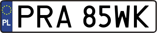 PRA85WK
