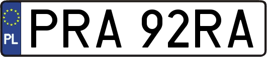 PRA92RA