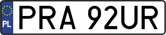 PRA92UR