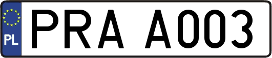 PRAA003