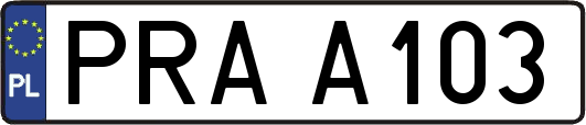 PRAA103