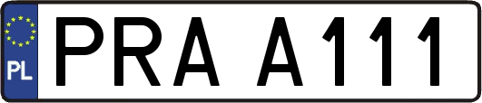 PRAA111