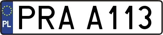 PRAA113