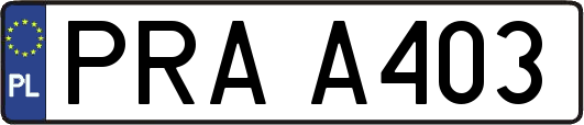 PRAA403