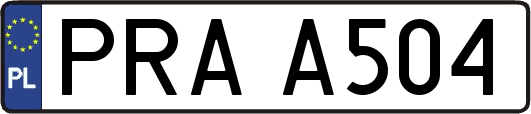 PRAA504