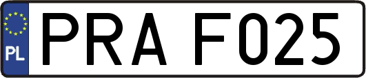 PRAF025