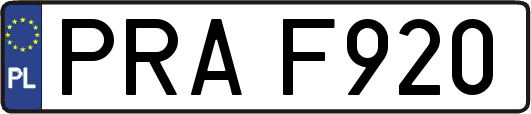 PRAF920