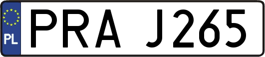 PRAJ265