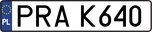 PRAK640