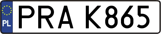 PRAK865