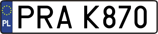 PRAK870