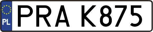 PRAK875