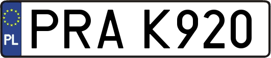 PRAK920