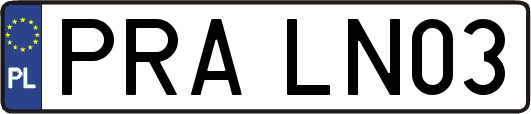 PRALN03