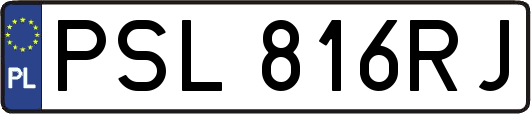 PSL816RJ