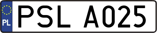 PSLA025