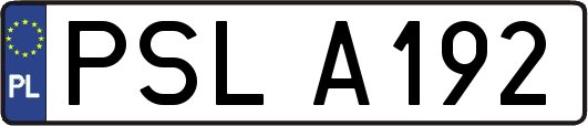 PSLA192