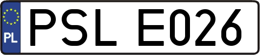 PSLE026