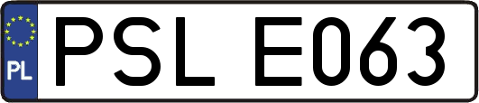 PSLE063
