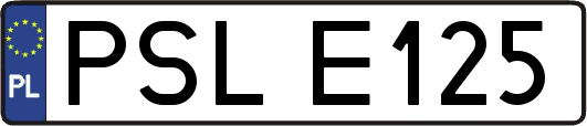 PSLE125