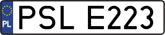 PSLE223
