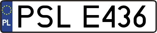 PSLE436