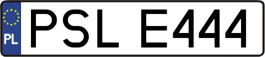 PSLE444