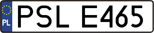 PSLE465