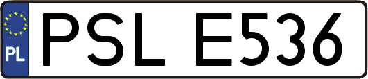 PSLE536