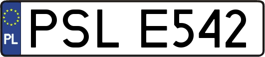 PSLE542